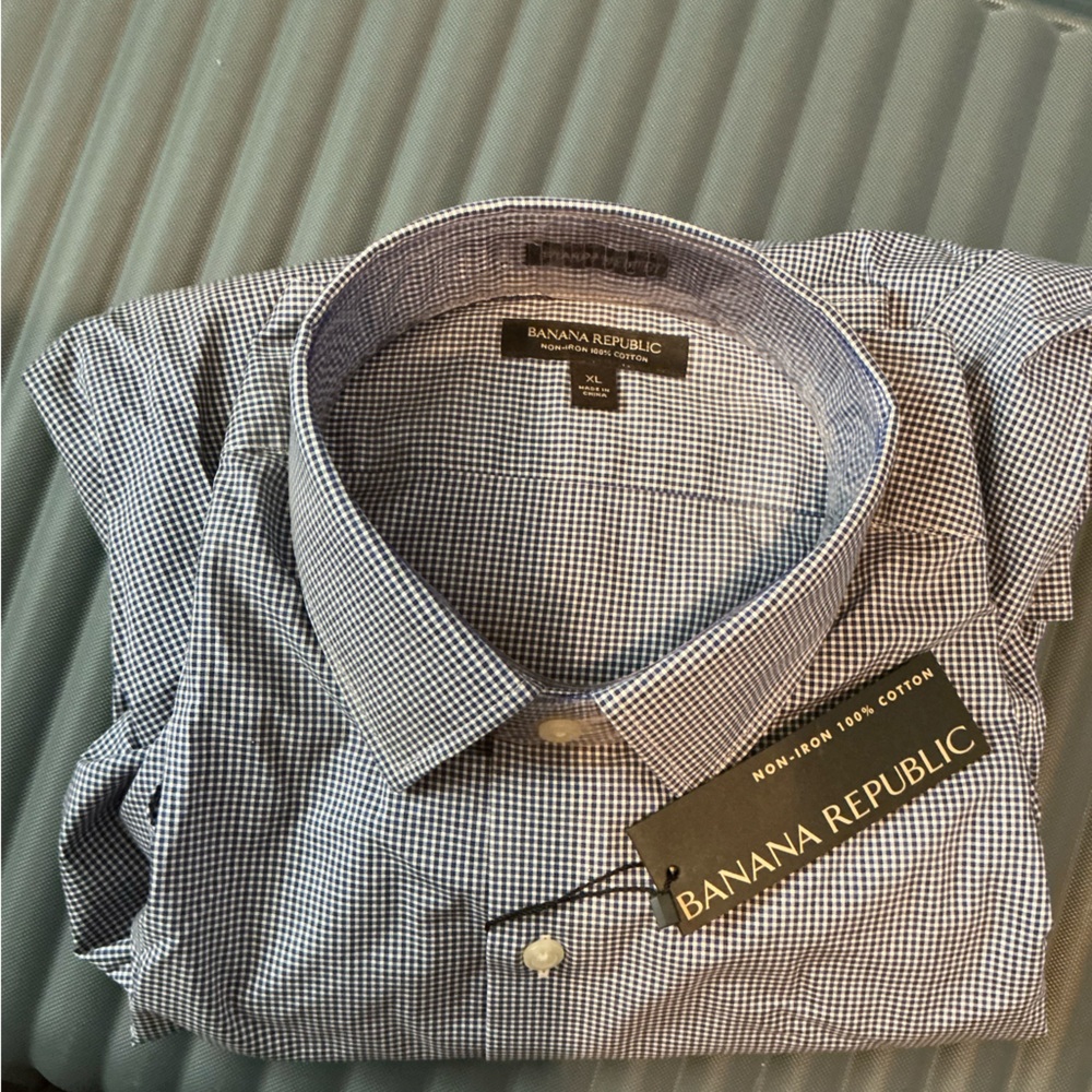 NWT Banana Republic Men’s Button-Down Shirt – XL